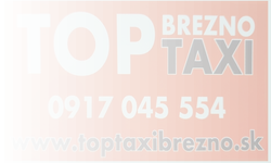 TOP TAXI Brezno