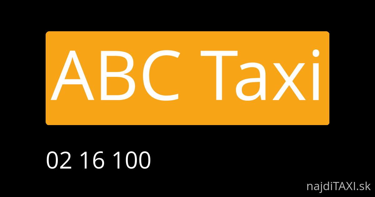 ABC Taxi (Bratislava)