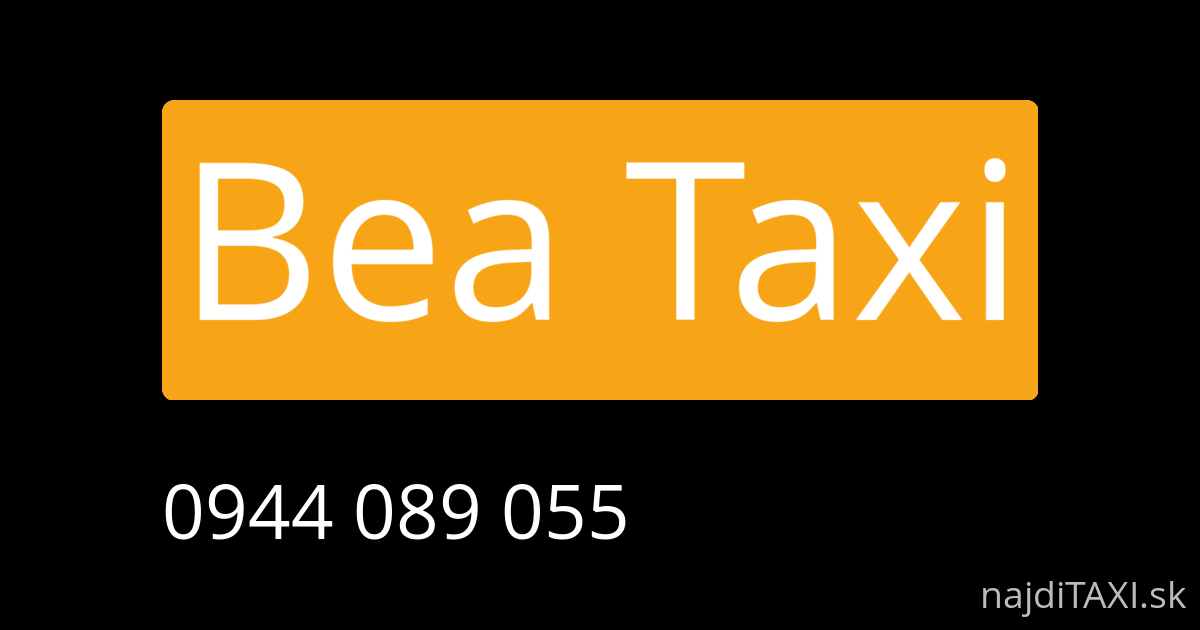 Bea Taxi (Bratislava)