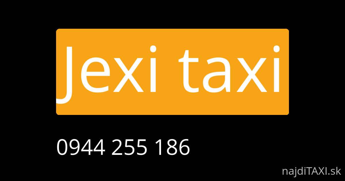 Jexi Taxi Bratislava (Bratislava)