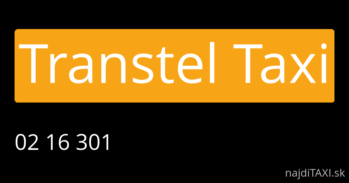 Transtel Taxi (Bratislava)