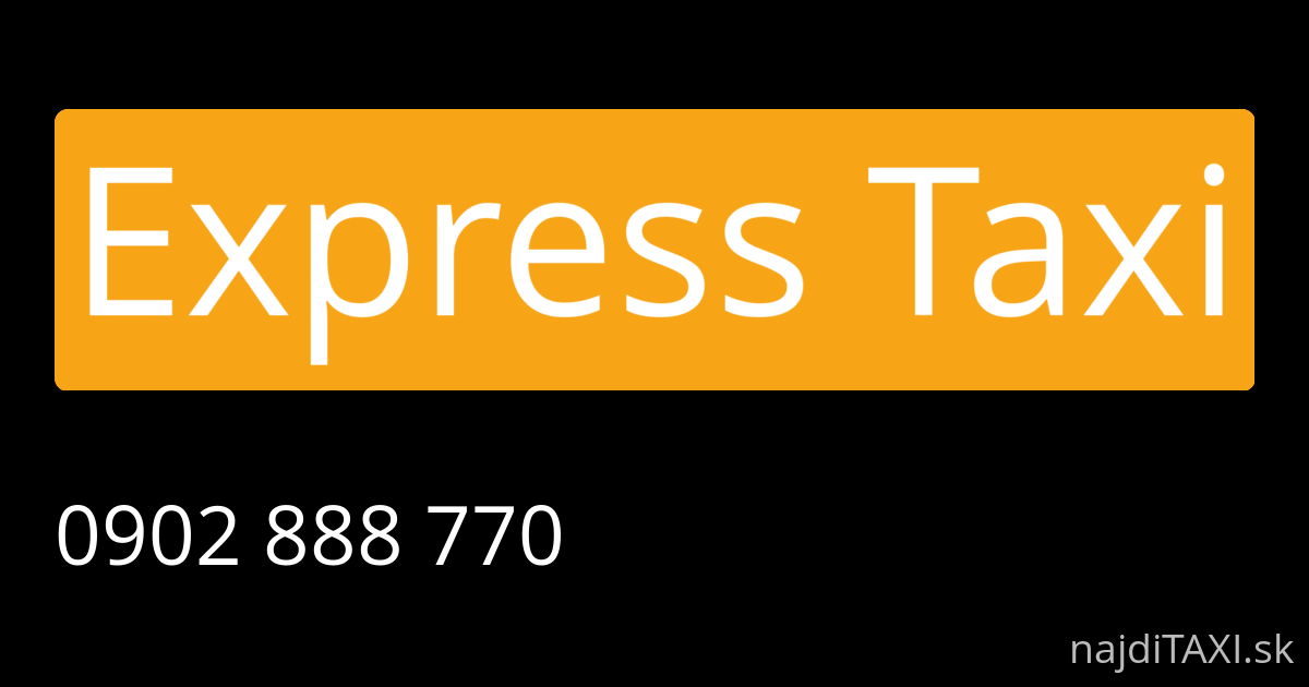 Express Taxi (Čadca)