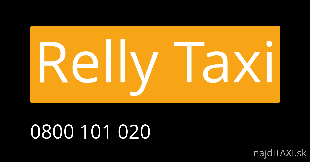 Relly Taxi (Čadca)