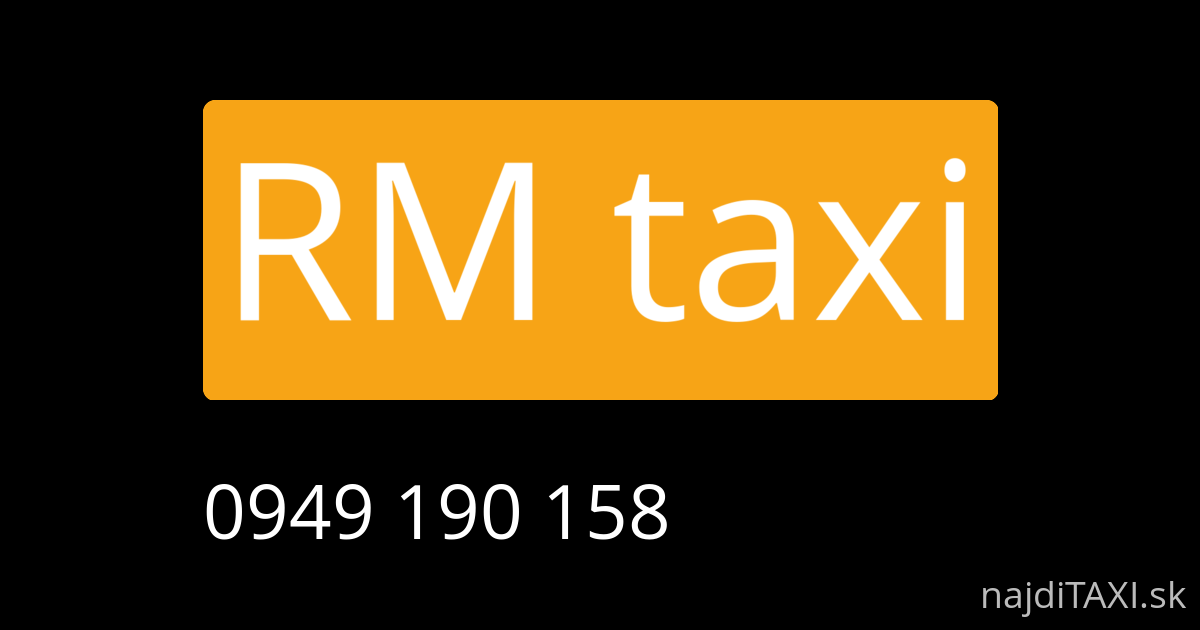 RM taxi (Dubnica nad Váhom)