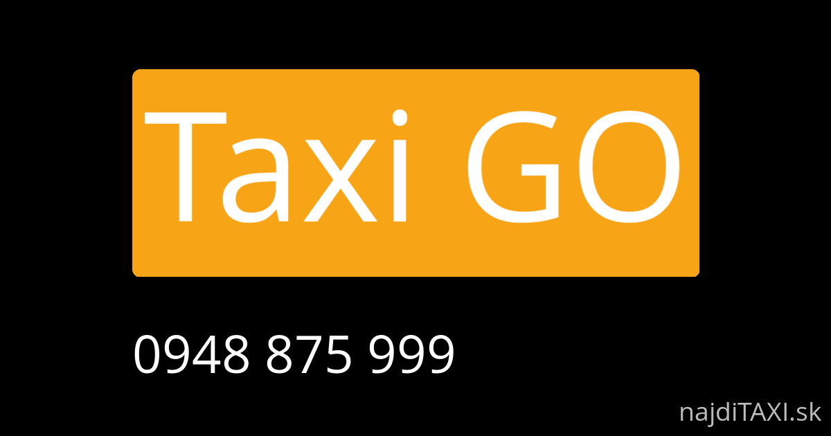 Taxi GO (Dubnica nad Váhom)