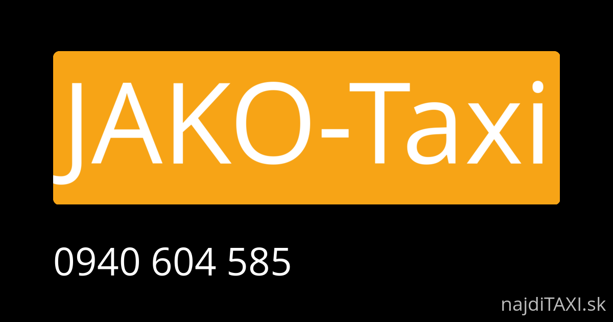 JAKO-Taxi (Dunajská Streda)