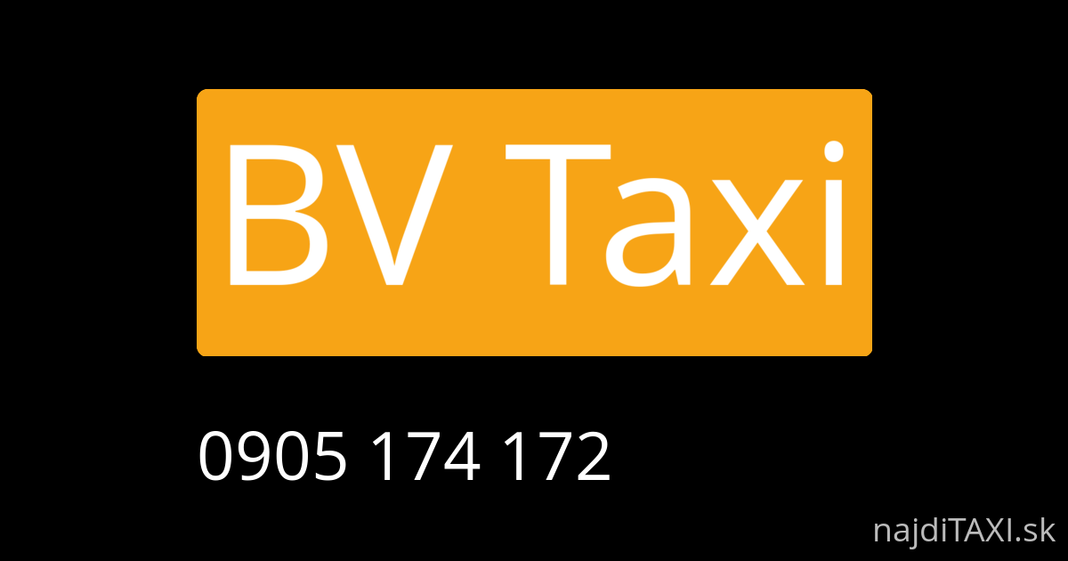 BV Taxi (Hlohovec)