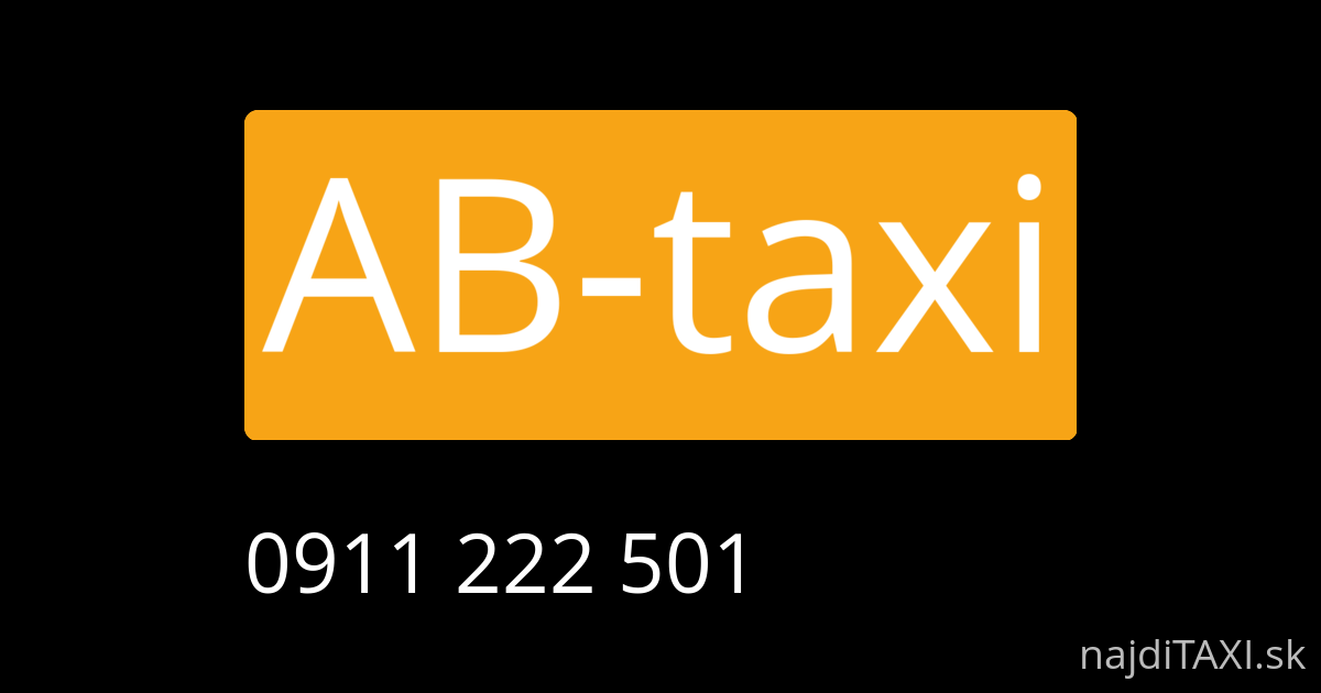 AB-taxi (Komárno)