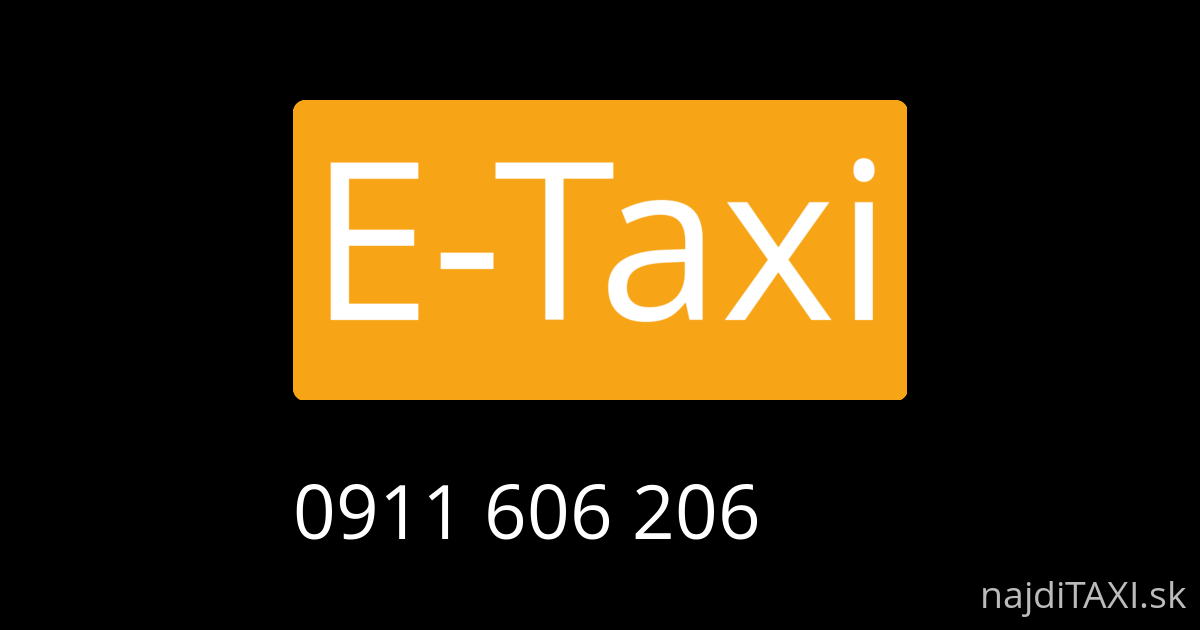 E-Taxi (Košice)