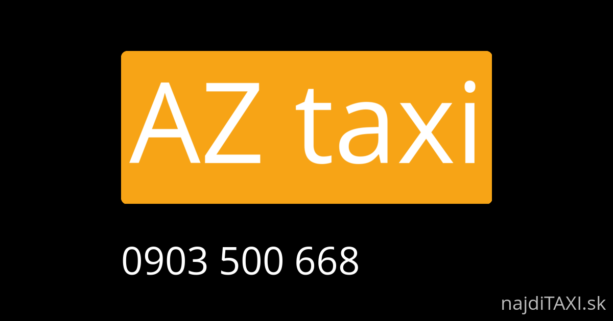 AZ taxi (Liptovský Mikuláš)