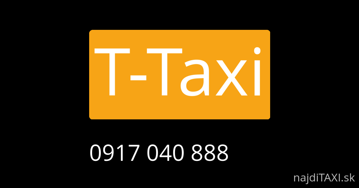 T-Taxi LC (Lučenec)