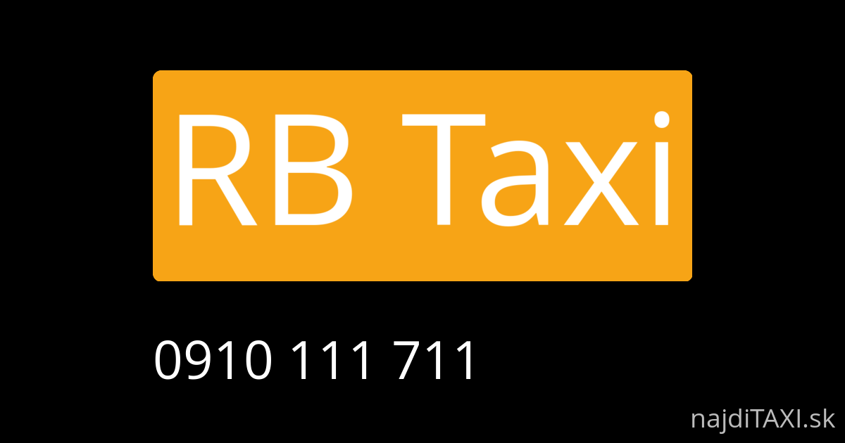 RB Taxi (Nitra)