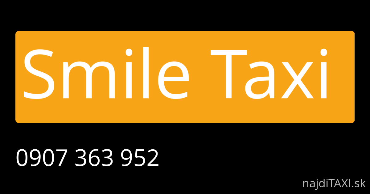 Smile Taxi  (Nitra)