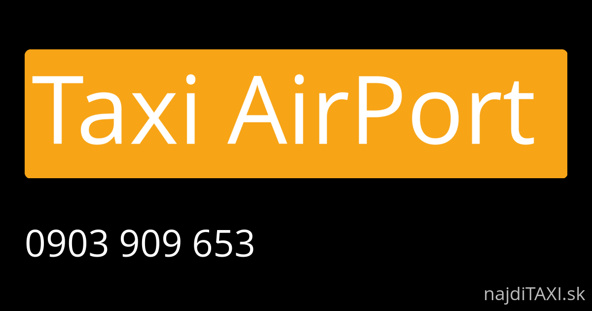 Taxi AirPort  (Nitra)