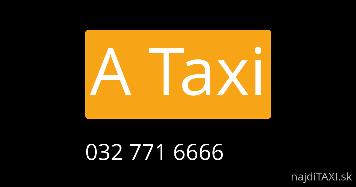 A Taxi (Nové Mesto nad Váhom)