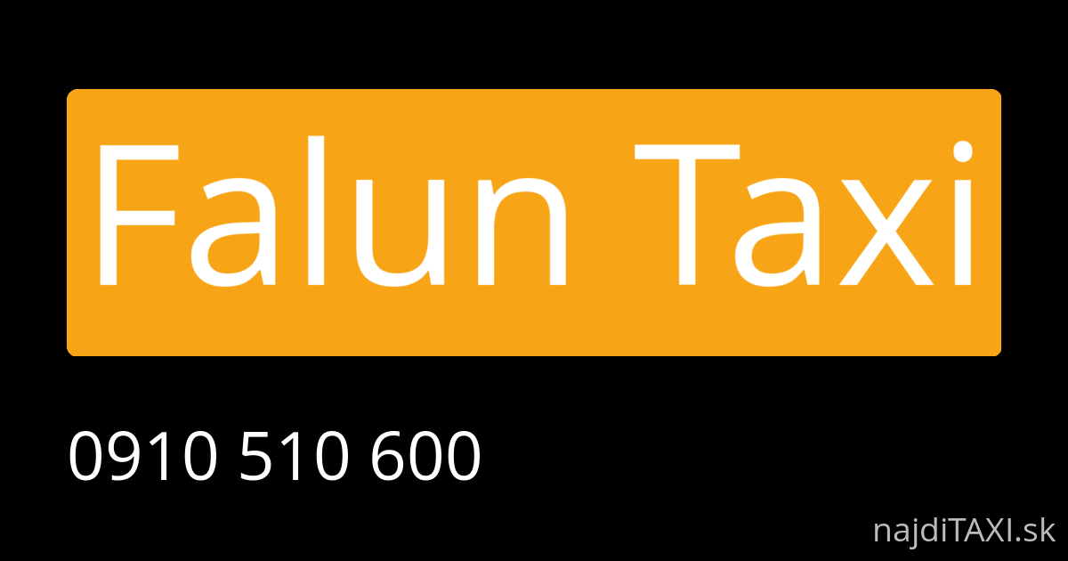 Falun Taxi (Nové Zámky)