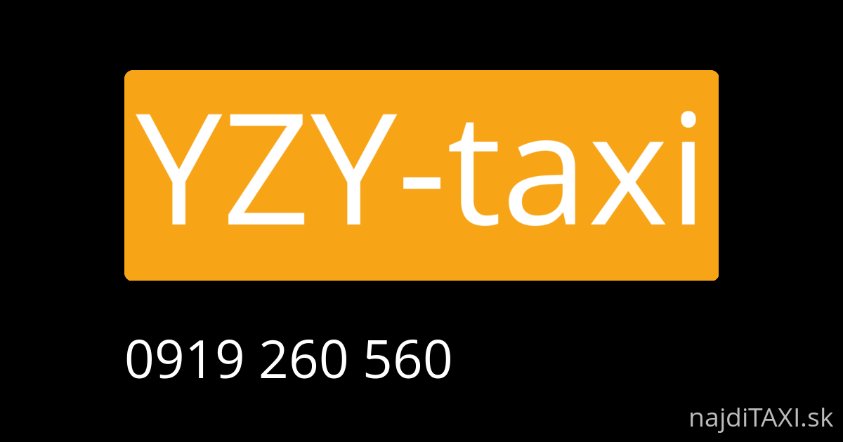 YZY-taxi (Prievidza)