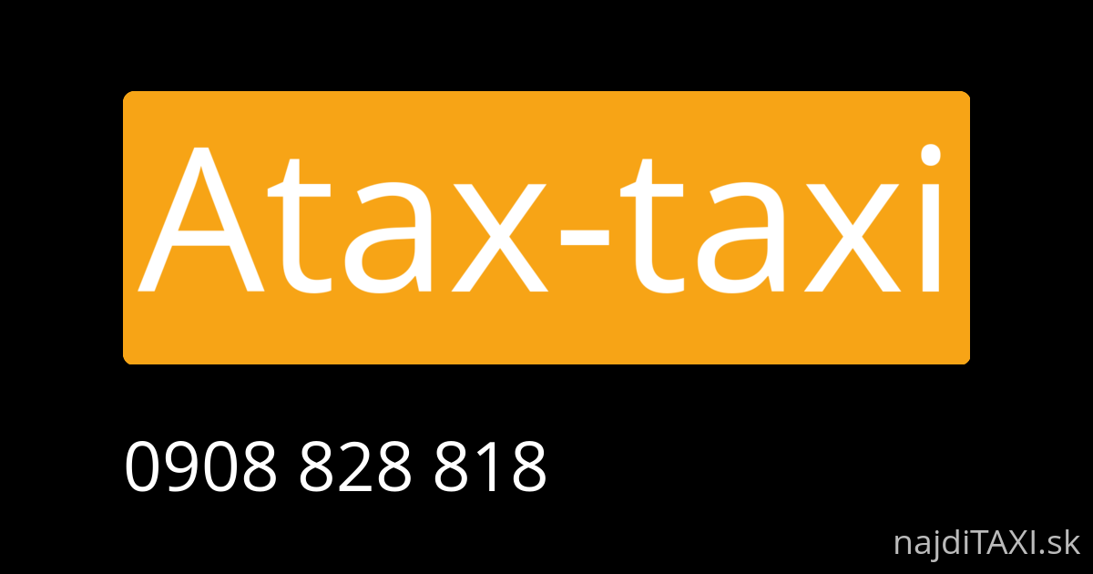Atax-taxi (Rožňava)