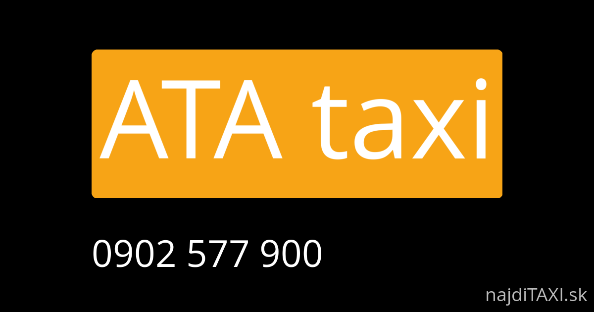 ATA taxi (Ružomberok)
