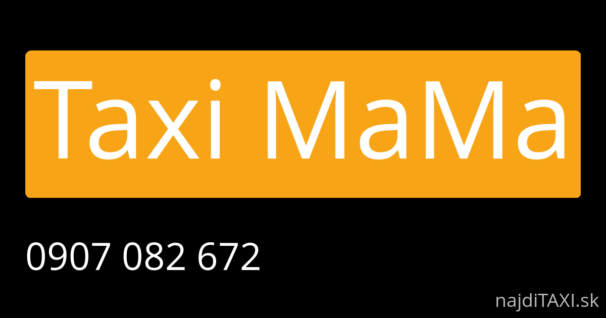 Taxi MaMa (Ružomberok)
