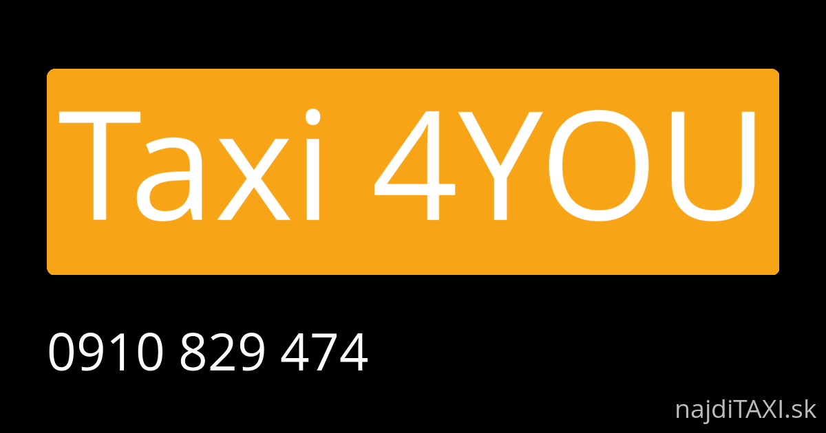 Taxi 4YOU (Skalica)