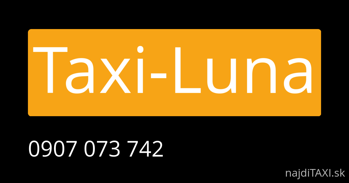 Taxi-Luna (Trenčín)
