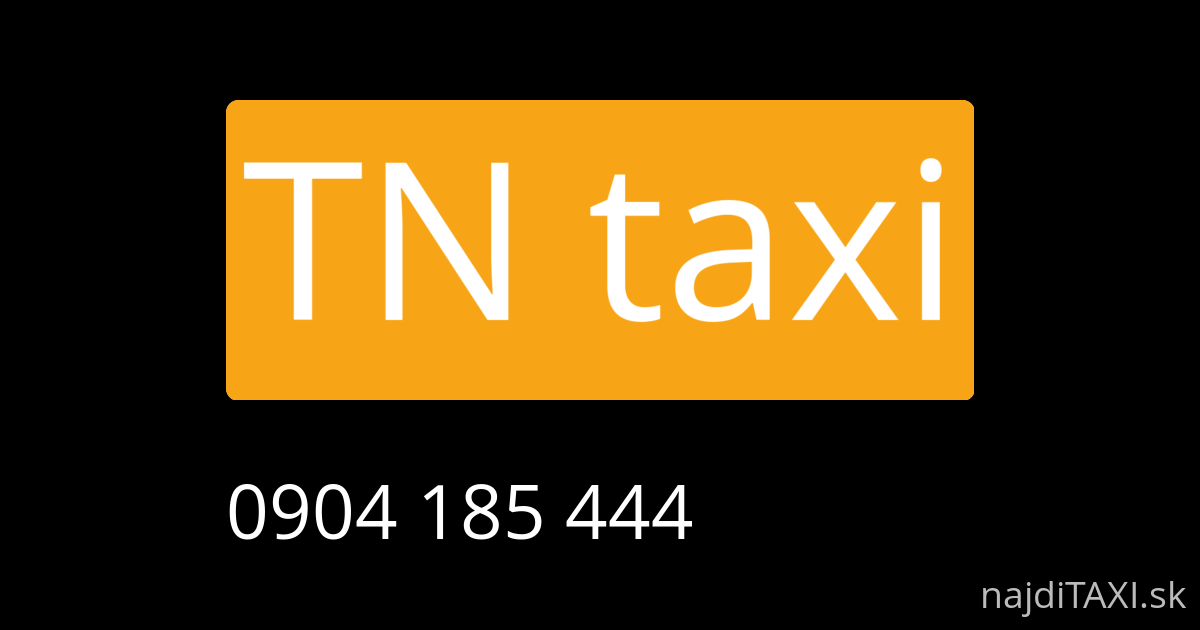 TN taxi (Trenčín)