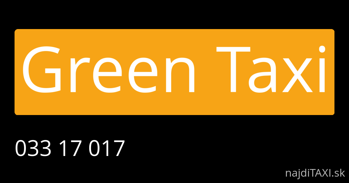 Green Taxi (Trnava)