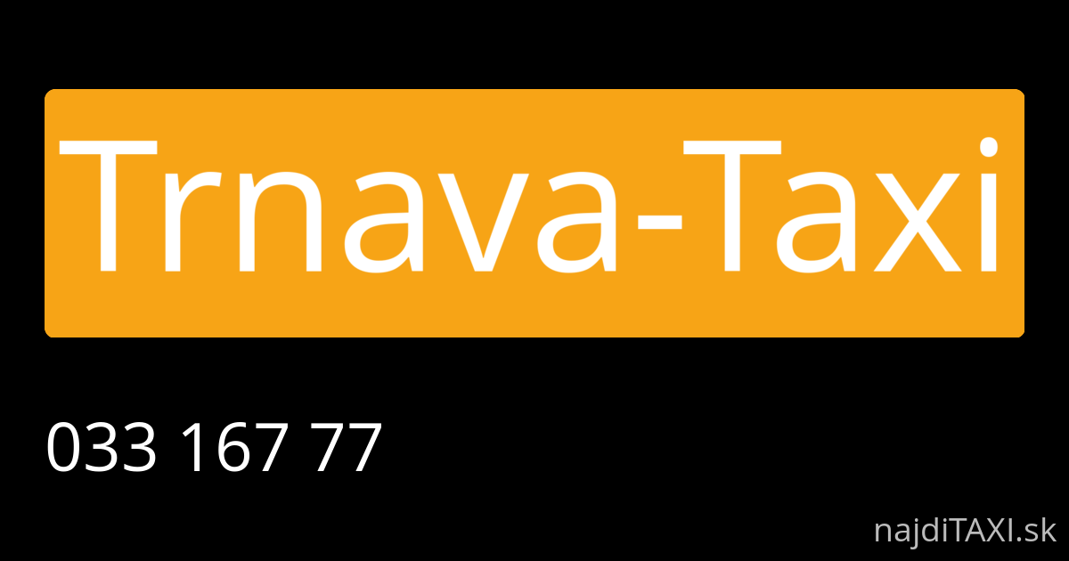 Trnava-Taxi (Trnava)