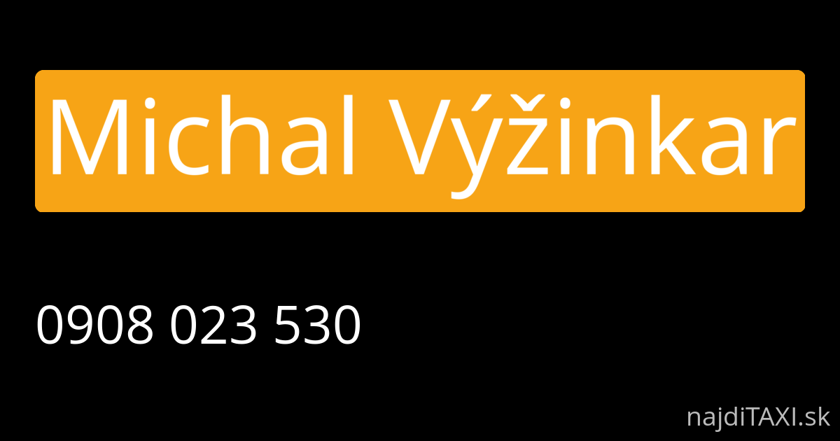 Michal Výžinkar (Vráble)