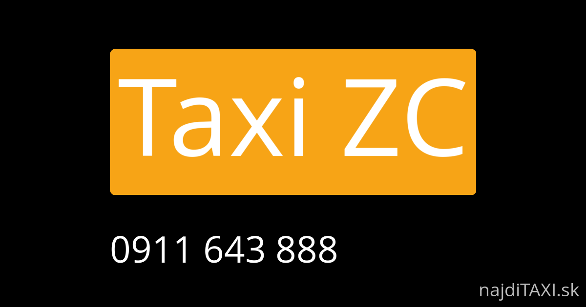 Taxi ZC (Žarnovica)