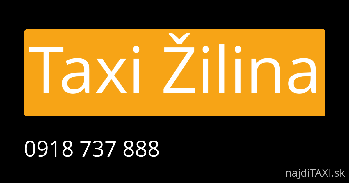 Taxi Žilina (Žilina)