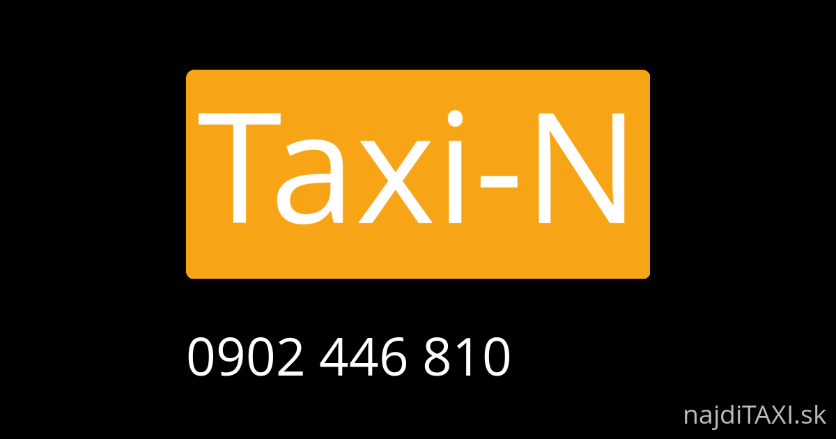 Taxi-N (Zlaté Moravce)