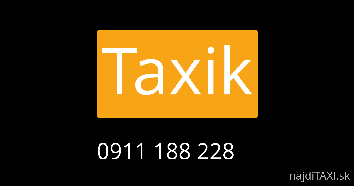 Taxik (Zlaté Moravce)