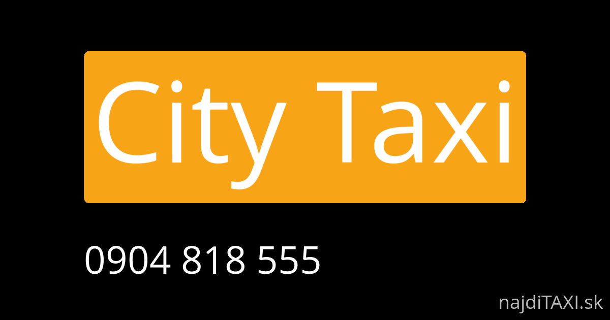 City Taxi (Zvolen)