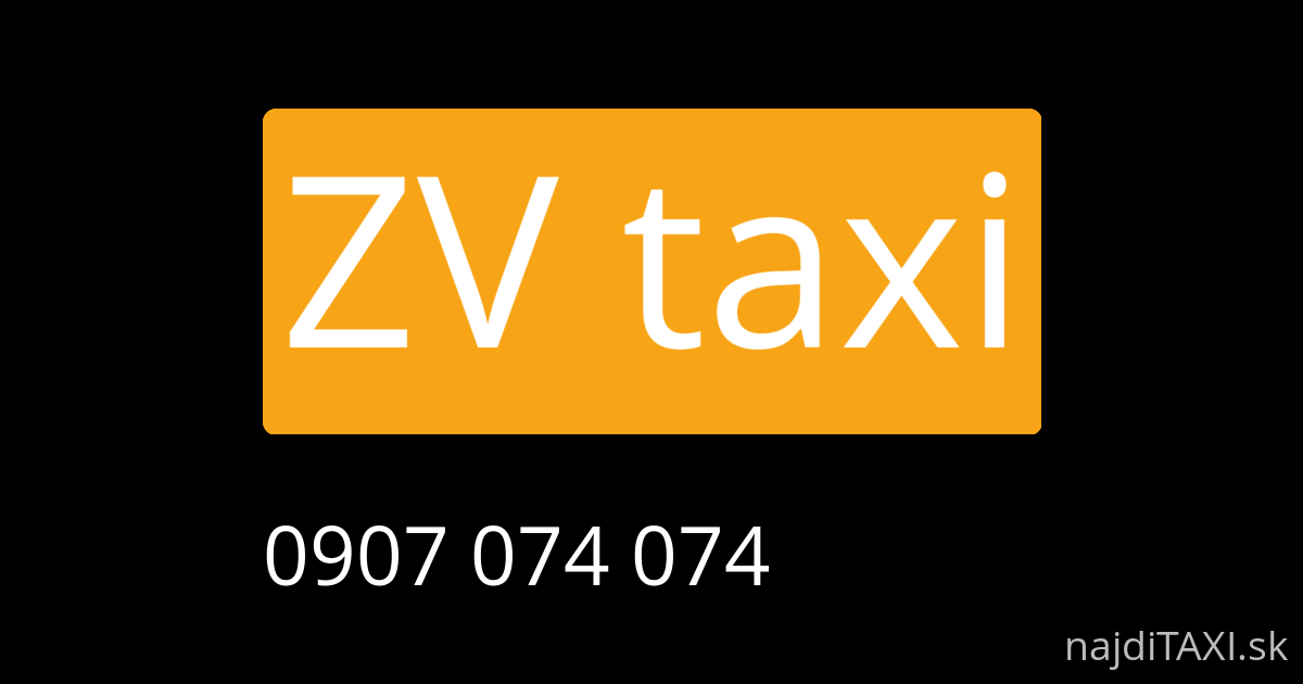 ZV taxi (Zvolen)